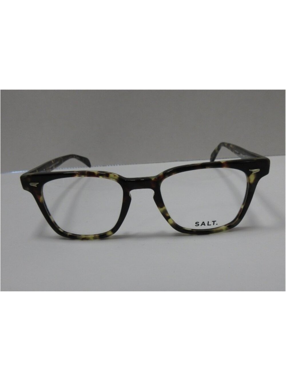 SALT Eyeglasses Novak Rectangular Tortoise Handcrafted Japan 49-19-145 NEW